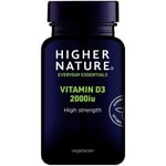 Higher Nature High Strength Vitamin D3 Vegetarian Capsules-8 Pack