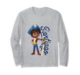 Santiago Of The Seas Santiago Montes Heroic Pose Long Sleeve T-Shirt