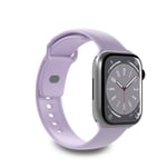 Silicone watchband for Apple Watch 42–44–45-49 mm, lavender