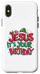 iPhone X/XS Go Jesus Its Your Birthday Funny Jesus Christmas Xmas Case