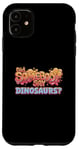 Coque pour iPhone 11 Paléontologue Dinosaure en peluche Fan de paléontologie