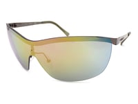 Guess Women's Sunglasses Satin Grey with Gold Multi Mirror Lenses GF6032/S 09U