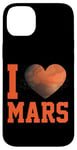 iPhone 14 Plus Planet Martian I Love Mars Heart Case