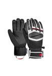 Reusch Mastery Gants de Ski Unisex, Schwarz-weiß-Rot, 9