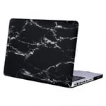 Etui i hård plast til MacBook Pro 16" (A2485) 2021 Marble (Sort)