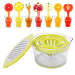 Multifunction Manual Squeezer Orange Lemon Fruit Juicer Hand Pressed Juice Maker