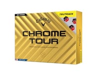 Callaway Golf Chrome Tour Golf Balls (Yellow, True Track)