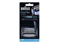 Braun Cooltech 40B - Extra Blad Och Skärare - För Rakapparat - Blå - För Braun °Cooltec Ct4s, Ct5cc