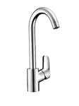 hansgrohe MyCube Mitigeur de cuisine L, 1 jet, chromé, 13816000