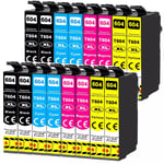 4x Sets of 604XL Compatible Ink Cartridges for Epson XP-2205 Inkjet Printer