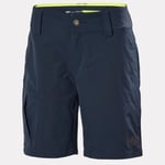 Helly Hansen Dame Quick Dry Cargo Shorts Marineblå 36