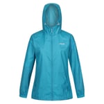 Regatta Womens/Ladies Pack It III Waterproof Jacket (Tahoe Blue) material_Synthetic - Size 18 UK