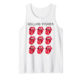 Official The Rolling Stones HD Multi Tongue Tank Top