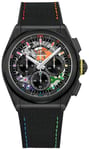 Zenith 49.9013.9004-21.R952 Defy El Primero 21 Chroma II Musta/Kumi Ø44 mm