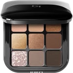 KIKO Milano Glamour Multi Finish Eyeshadow Palette 2,5 gr. - 01 Earth Tones