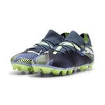 PUMA Future 7 Match Fg/ag Lights Out - Gray Skies/vit/fizzy Apple Dam, storlek 36