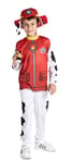 Ciao Marshall costume déguisement garçon original Paw Patrol La Pat' Patrouille (Taille 5-7 ans) avec chapeau et mini-lampe de poche