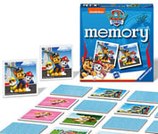 Ravensburger Paw Patrol Toys - Mini Memory Game - Matching Picture Snap Pairs Game For Kids Age 3 Years and Up