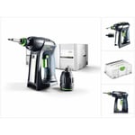 C 18 Li-Basic Perceuse-visseuse sans fil avec boîtier Systainer sans Batterie ni Chargeur ( 574737 ) - Festool