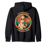 Stranger Things Billy Retro Lifeguard Hero Hawkins Pool Meme Zip Hoodie