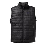 Patagonia  M Nano Puff Vest Herre, BLK Black, L