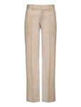 Bootcut Wool Trousers Beige Filippa K