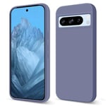 Tveinan Silicone Case for Google Pixel 8 Pro, Soft-Touch, Shockproof Dustproof Protective Phone Case, Flexible Slim Thin Cover for Pixel 8 Pro - Blue