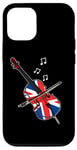 iPhone 13 Pro UK Flag Cello Cellist British Musician Case