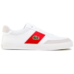 Lacoste Mens Court Master Trainers - White - Size UK 11