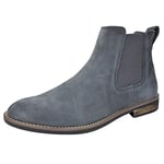 Bruno Marc Bottines Chelsea Homme Boots Confortable Mode en Daim Gris URBAN-06 Talla 43.5EU/10US