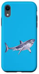 iPhone XR #snirt der weiße Hei t-shirt Shark Hoodie Shark Mobile Phone Cover Case