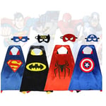 Halloween Superhjälte Mantel Cape med Mask Kostym för Barn Baby Yellow Batman Cloak + eye mask