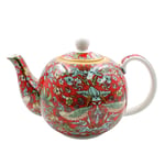 William Morris Strawberry Thief Fine China 1.1L Porcelain Tea Pot Floral Design