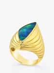 Milton & Humble Jewellery Pre-Loved 14ct Yellow Gold Opal Cocktail Ring