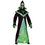 Widmann 11008133 Adult Alien Costume, Multicoloured, XL