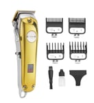 Professional Hair Clipper Digital  Stubble Beard Trimmer Cordless Geepas