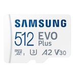 512GB Samsung MicroSDXC EVO Plus Class 10