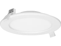 Orno Eurus Led 12W, Infälld Downlight, Infälld, Rund, 860Lm, 4000K, Vit, Inbyggd Led-Strömförsörjning