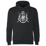 Sweat à Capuche Homme Blason Maisons de Poudlard - Harry Potter - Noir - S