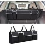 Start - Rangement Coffre de Voiture, Organisateur de Rangement en Tissu Oxford, Organisateur Coffre Pliable et étanche avec 4 Poches, Rangement