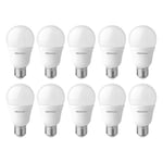 Megaman RichColour R9 Classic Opal Dimmable LED Light Bulb, E27, 13.3 Watt, 2800K Colour Temperature, Warm White 10 Packs