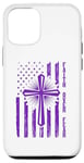 Coque pour iPhone 15 Pro Faith Over Fear Jesus Drapeau croix de Pâques pour hommes, femmes, garçons et filles