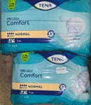 TENA Proskin Comfort Normal 1 Pack of 42 Incontinence Pads 1250ml Absorbancy JL2