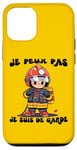 Coque pour iPhone 15 Pro Je Peux Pas Je Suis De Garde Pompiers Cadeau Humour Pompier