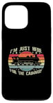 Coque pour iPhone 13 Pro Max Rétro Wagon Train Lover Model Train Conducteur Drôle