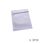 2in1 Zipped Wash Bag Laundry Washing Mesh Lingerie Underwear Clo E