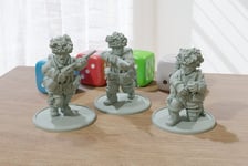 US Parachutistes Fusil de Chasse Soldats - 28mm Wargaming Minifigures -