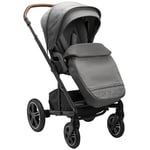 Nuna Mixx Next Pushchair with Apron and Raincover in Granite - RRP. £660