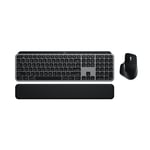 Logitech MX Keys S for Mac Performance Combo - MX Master 3s, Mx Keys S, Palm Rest - Space Grey