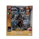 McFarlane World of Warcraft Collection Figurine Elfe épique druide et Rouge 15 cm avec Accessoires et Arme Jouet secrète, pour collectionneurs, +14 Ans, Bizak (64386686)